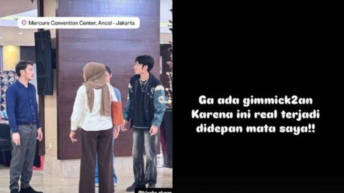 KIESHA DIDUGA DITAMPAR - Okie Agustina beber awal mula Kiesha Alvaro diduga ditampar Dimas Anggara. Kejadian berlangsung di lokasi syuting.