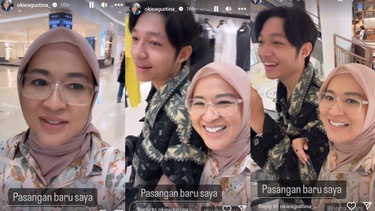 Okie Agustina dan Kiesha Alvaro ngedate
