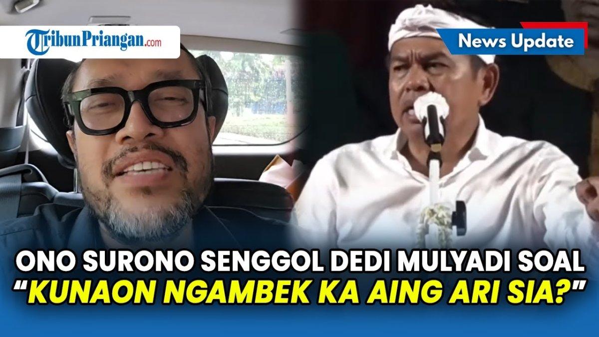 DEDI MULYADI - Capture YouTube Tribun Priangan menampilkan Ono Surono dan Dedi Mulyadi. Ono Surono tidak setuju dengan program pendidikan siswa di barak militer