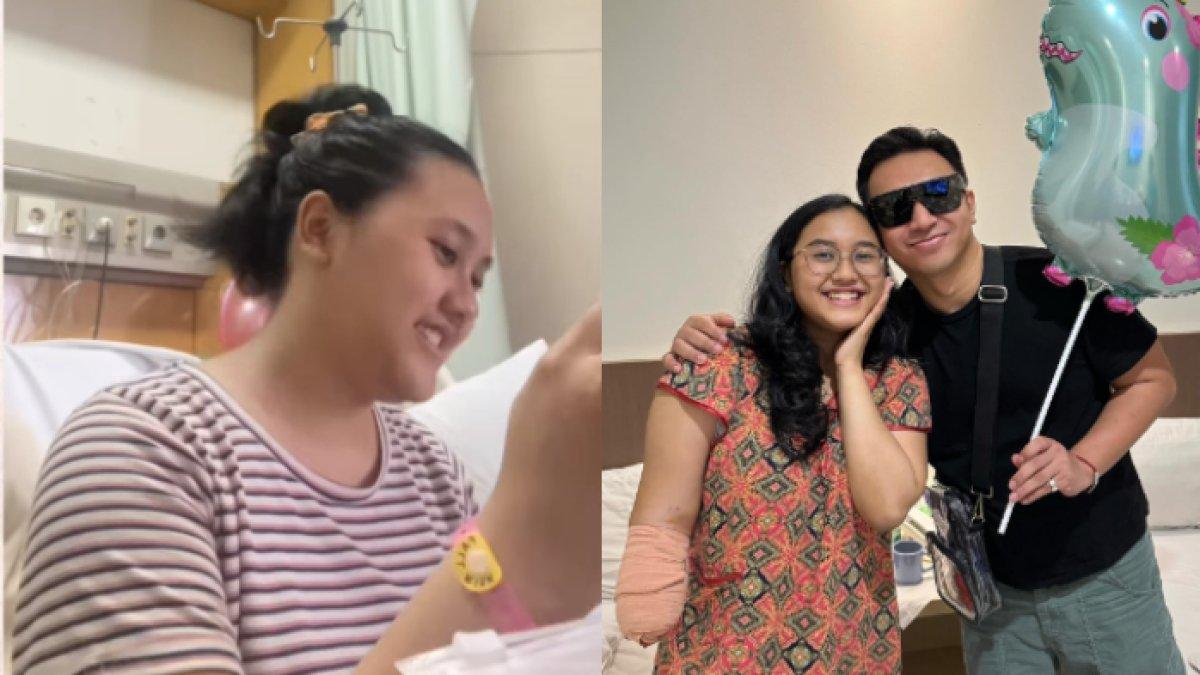 Oriza Violinar, putri dari personel grup musik Kahitna yang tangannya diamputasi gegara kecelakaan saat wisuda