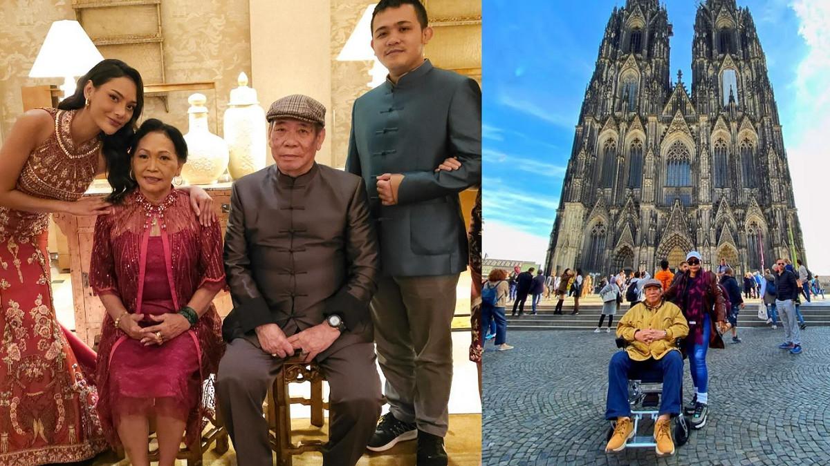 SKANDAL ERIKA CARLINA - Kolase potret orangtua Erika Carlina diambil dari Instagram @eri.carl/@adheyoshuabatlawa. Ortu dukung penuh kehamilan Erika Carlina