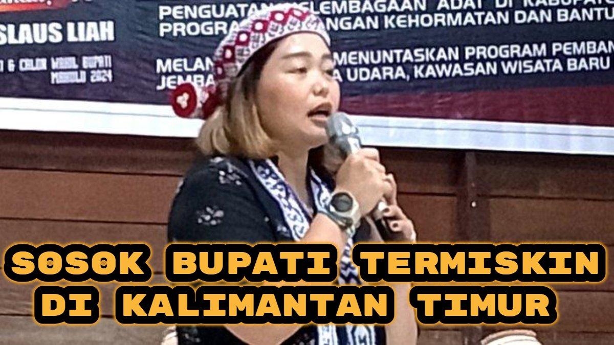 BUPATI TERMISKIN - Owena Mayang Shari Belawan, anak Bupati Mahakam Ulu (Mahulu) Bonifasius Belawan Geh, yang maju pada Pilkada Mahulu 2024. Berdasarkan Laporan Harta Kekayaan Penyelenggara Negara (LHKPN), sosok Bupati di Kalimantan Timur pemilik harta terendah yakni Owena Mayang Shari Belawan, Bupati Terpilih Mahakam Ulu 2024 dengan kekayaan Rp 138 juta.