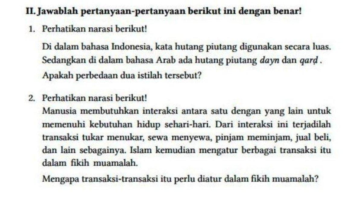 ILUSTRASI KUNCI JAWABAN: PAI kelas 8 SMP halaman 246 247 Kurikulum Merdeka