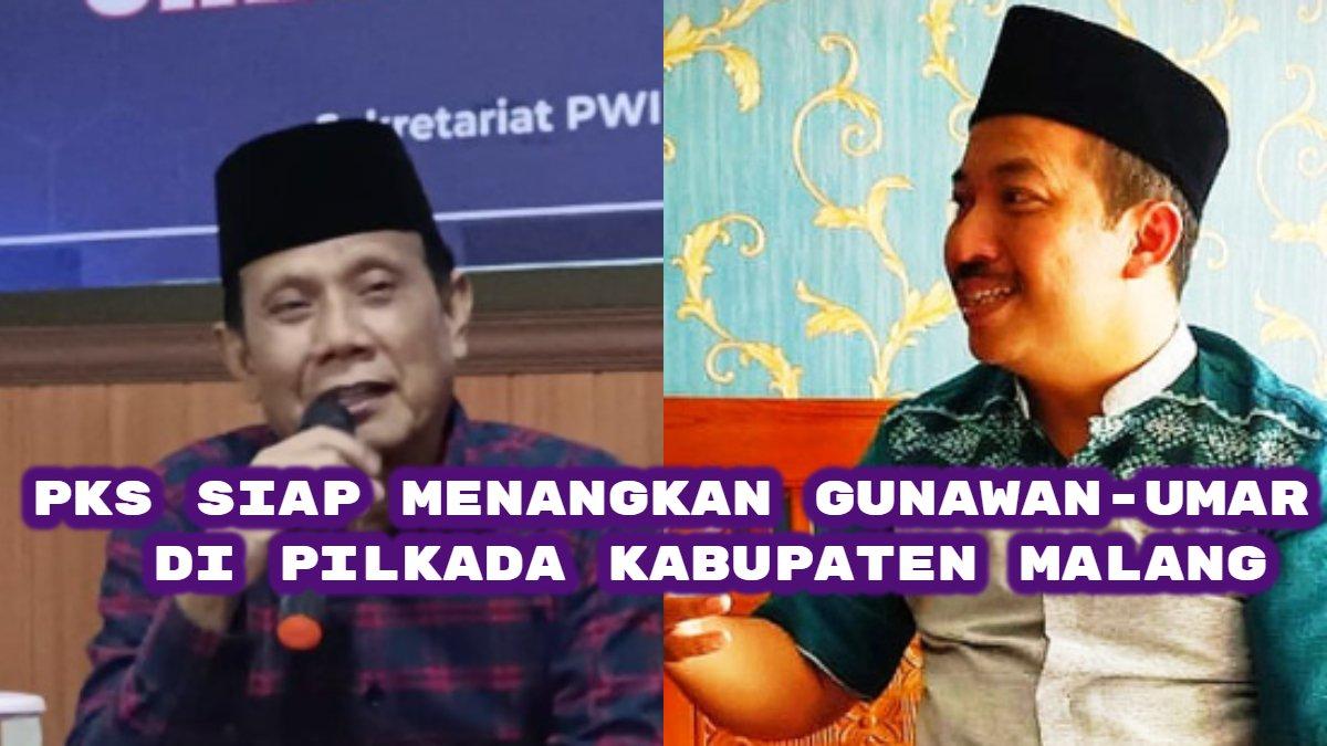 PKS menggelar konsolidasi memenangkan bakal pasangan calon Bupati dan Wakil Bupati Malang, Gunawan Wibisono-Umar Usman, cek elektabilitasnya