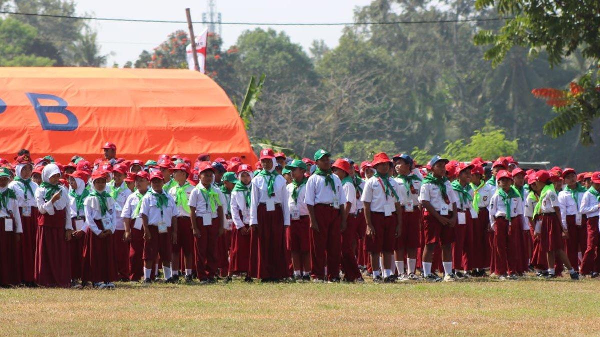 PMR SD ikuti Jumpa Bakti Gembira (Jumbara) PMI Kabupaten Klaten