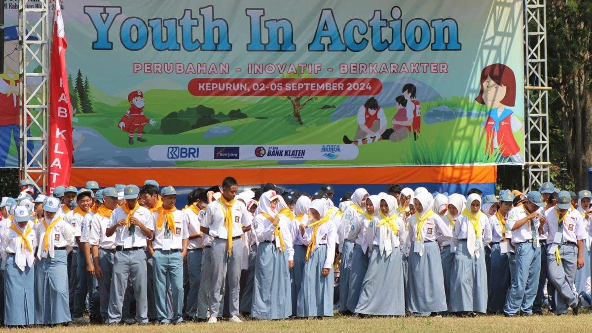 PMR SMA ikuti Jumpa Bakti Gembira (Jumbara) PMI Kabupaten Klaten