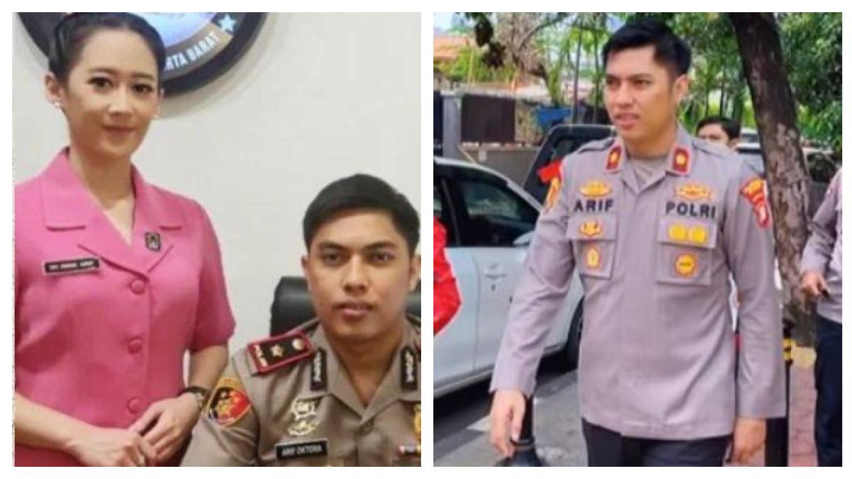 PROFIL ARIF PURNAMA - Arif Purnama Oktora merupakan suami Kusuma Anggraini yang ramai disebut selingkuh dengan Iris Wullur. Ia diketahui menjabat sebagai Kapolsek Metro Setiabudi.