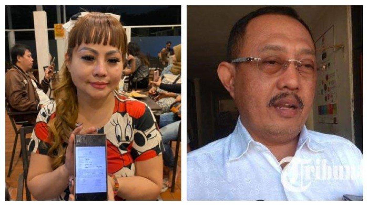 ARMUJI DILAPORKAN PENGUSAHA - (Kanan) Pengusaha Surabaya, Jan Hwa Diana, melaporkan (Kiri) Wakil Walikota Surabaya, Armuji, ke Polda Jawa Timur terkait dugaan pencemaran nama baik. Pelaporan ini berawal dari unggahan Armuji saat menanggapi aduan warga yang mengaku ijazahnya ditahan di perusahaan milik Diana pada Kamis (10/4/2025) lalu. Terbaru, Diana mengaku akan mencabut laporannya setelah bertemu dengan Cak Ji di rumah dinas Wawali Surabaya pada Senin (14/4/2025).
