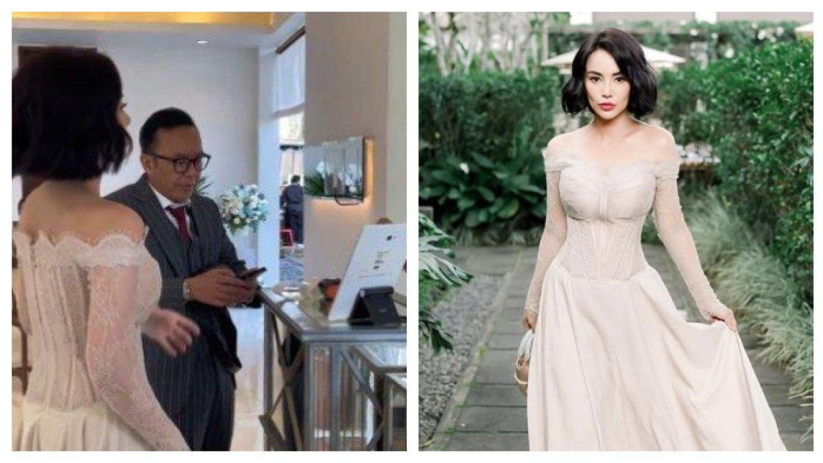PROFIL DEARLY DJOSHUA - Dearly Djoshua digandeng Ari Lasso saat menghadiri pernikahan Luna Maya dan Maxime Bouttier, ini profilnya.