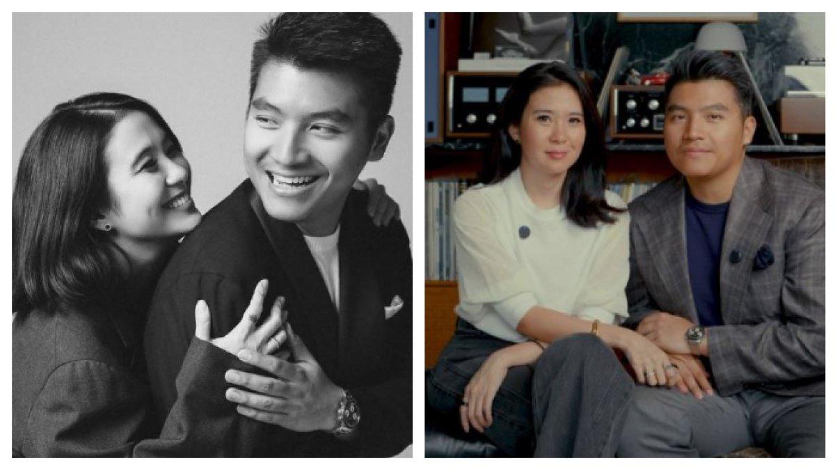 PROFIL DITHO SITOMPUL - Ditho Sitompul, anak pengacara Hotma Sitompul, bersama sang istri, Agatha Carolina.