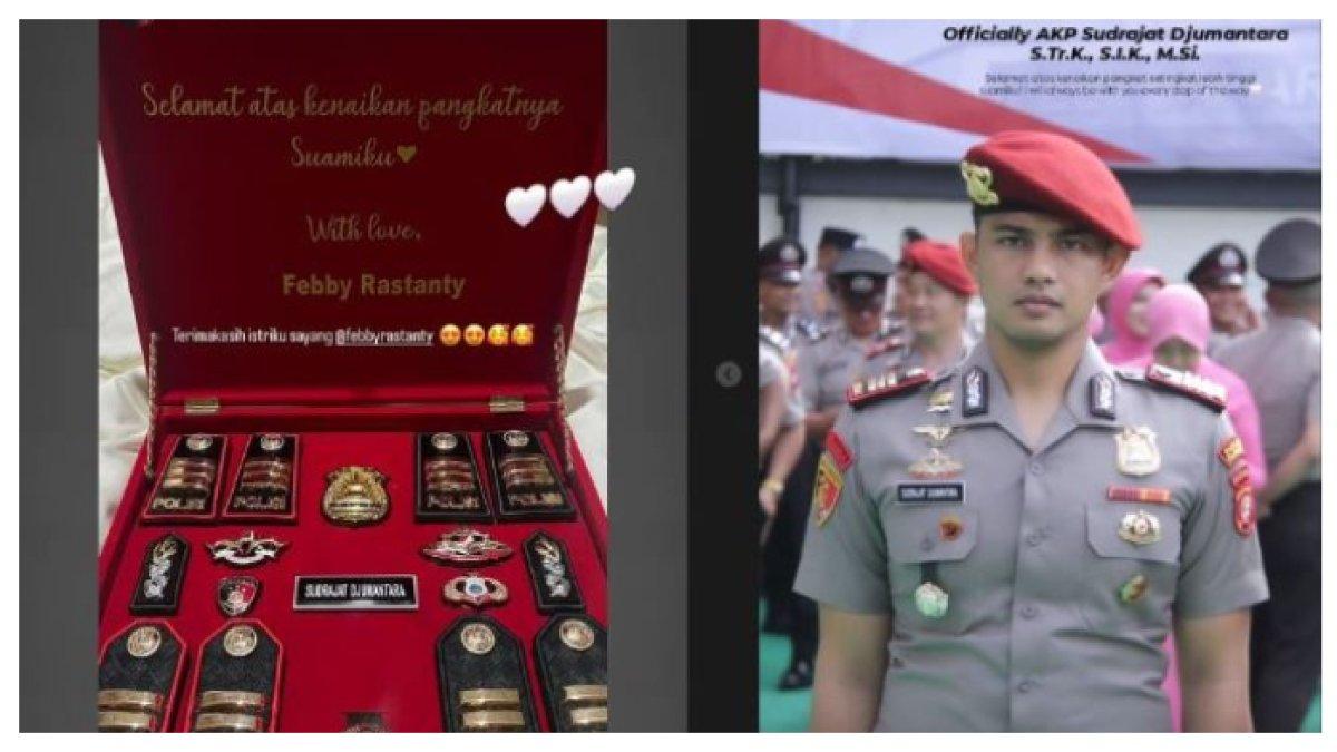 PROFIL DRAJAD DJUMANTARA - Drajad Djumantara, suami Febby Rastanty baru saja naik pangkat, kini ia berpangkat AKP. Ini profilnya.