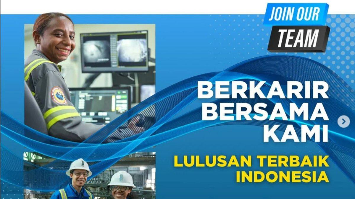 PT Freeport Indonesia membuka lowongan kerja melalui Fresh Graduate Program (FGP).
