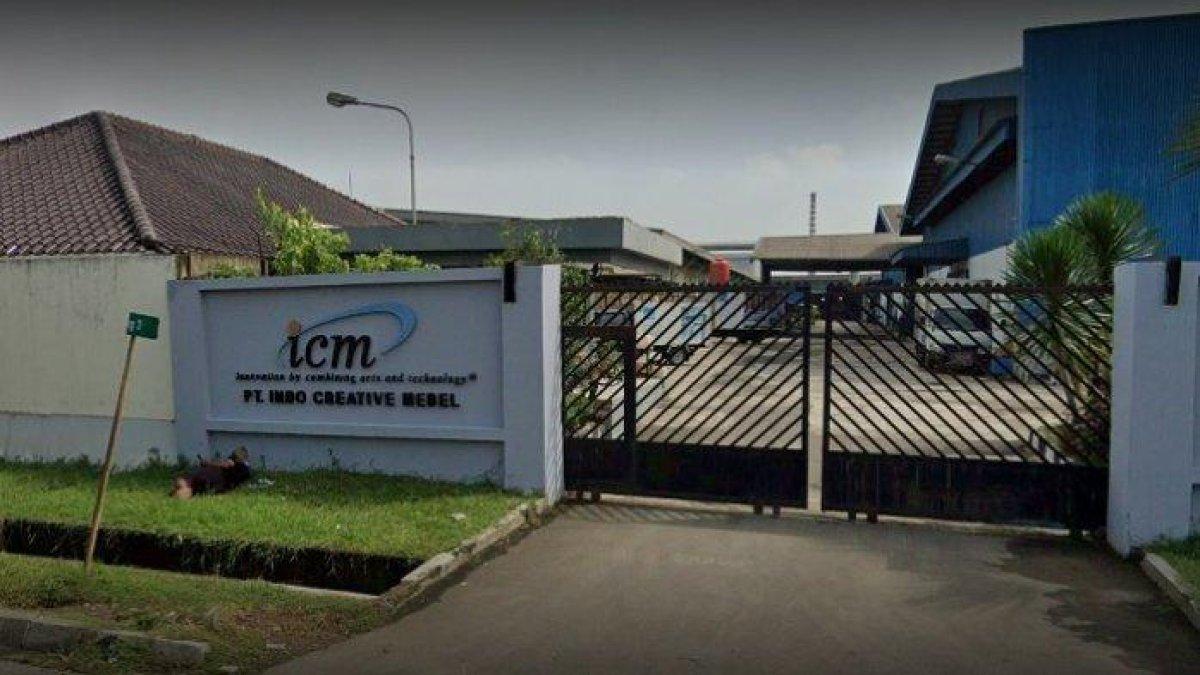 PT Indo Creative Mebel ini untuk penempatan di Jalan Meranti III No.L8, Sukaresmi, Cikarang Selatan, Kabupaten Bekasi.