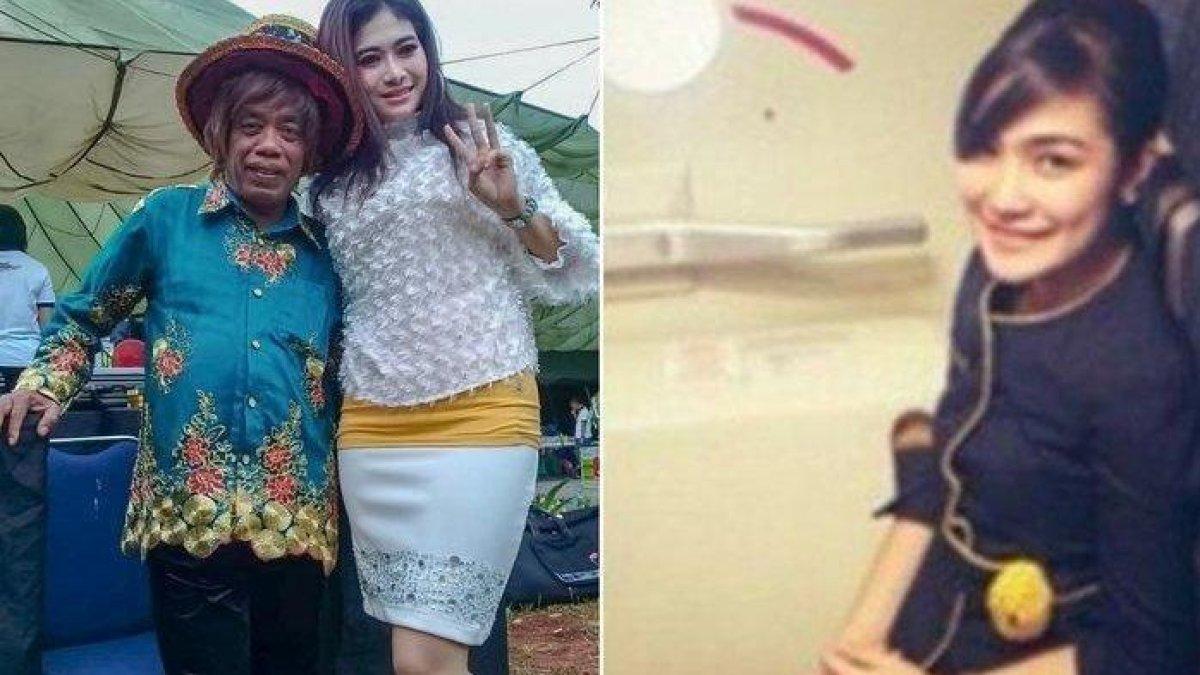 Pak Tarno dan istri mudanya, yang pernah bekerja sebagai pramugari.