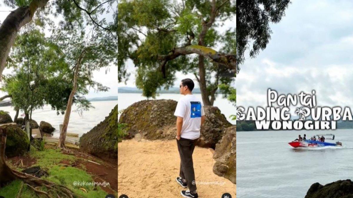 WISATA DI WONOGIRI - Pantai Gading Purba di Wonogiri, wisata seru dengan keluarga di akhir pekan.