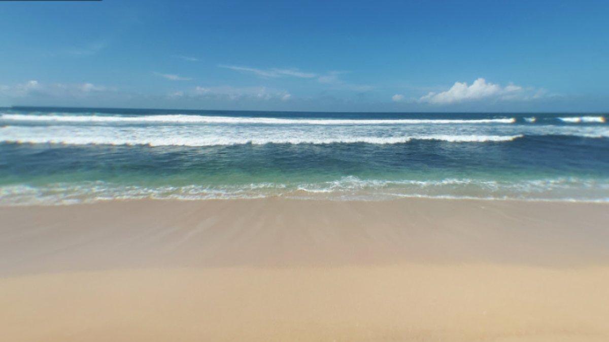 WISATA AIR - Potret Pantai Slili diambil dari Google Street View pada Rabu (9/4/2025). Pantai Slili ada di Kabupaten Gunung Kidul, Yogyakarta.