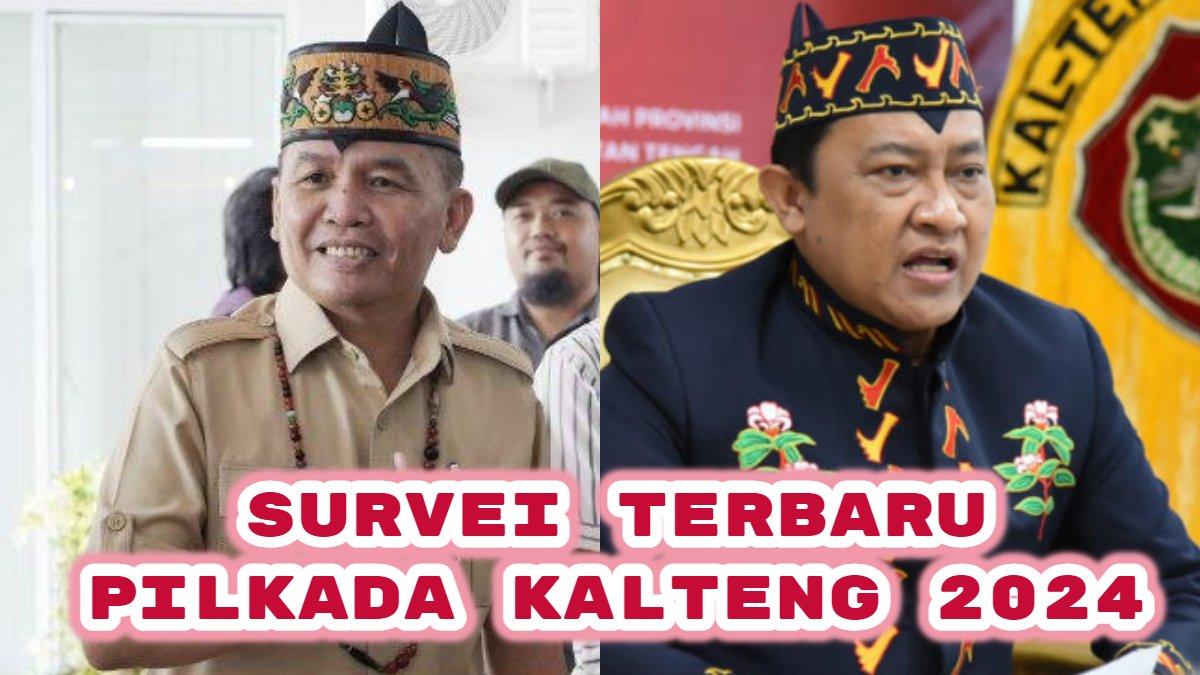 Hasil survei Pilkada Kalimantan Tengah (Kalteng) 2024. Pasangan Agustiar Sabran-Edy Pratowo berpotensi menang besar.