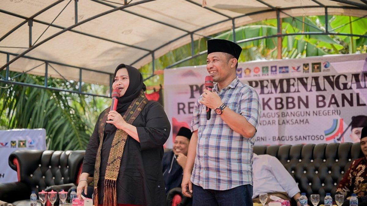 PILKADA BENGKALIS - Pasangan Kasmarni - Bagus Santoso keluar sebagai pemenang di Pilkada Bengkalis 2024