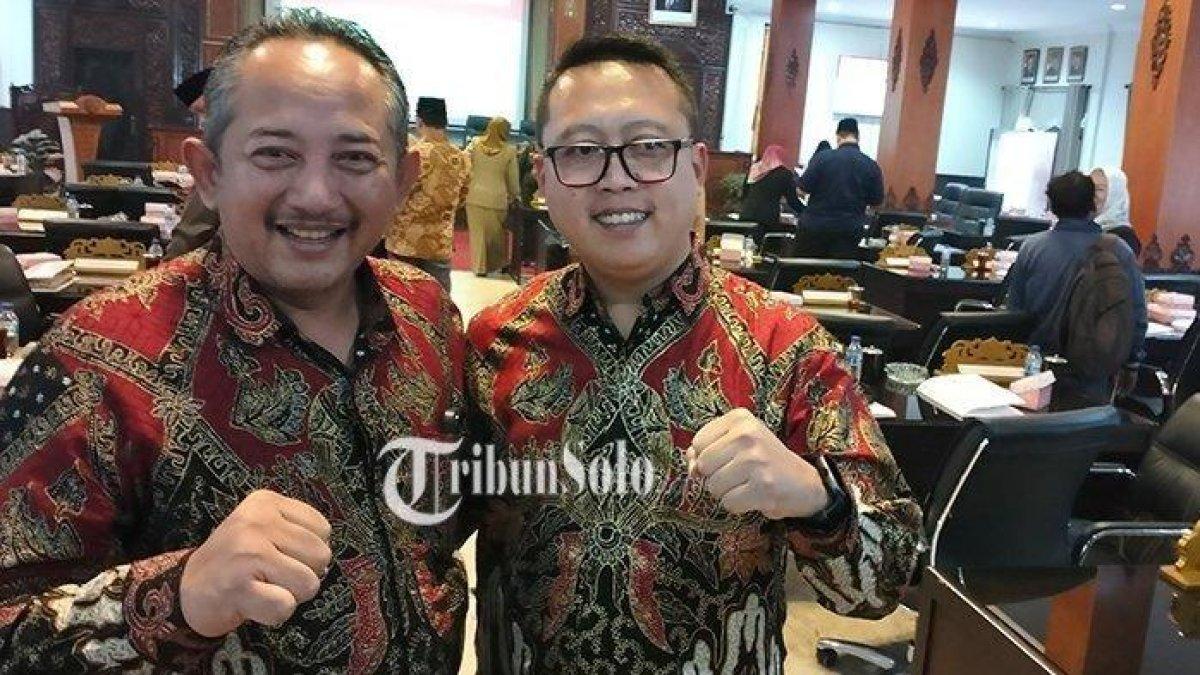 PROFIL KEPALA DAERAH - Pasangan Rober Christianto (kiri) - Adhe Eliana (kanan) keluar sebagai pemenang di Pilkada Karanganyar 2024