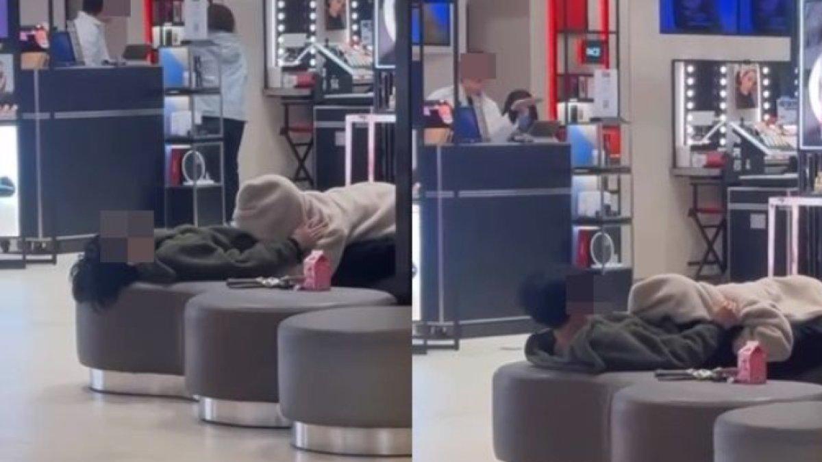 Pasangan berbuat tak senonoh di mall