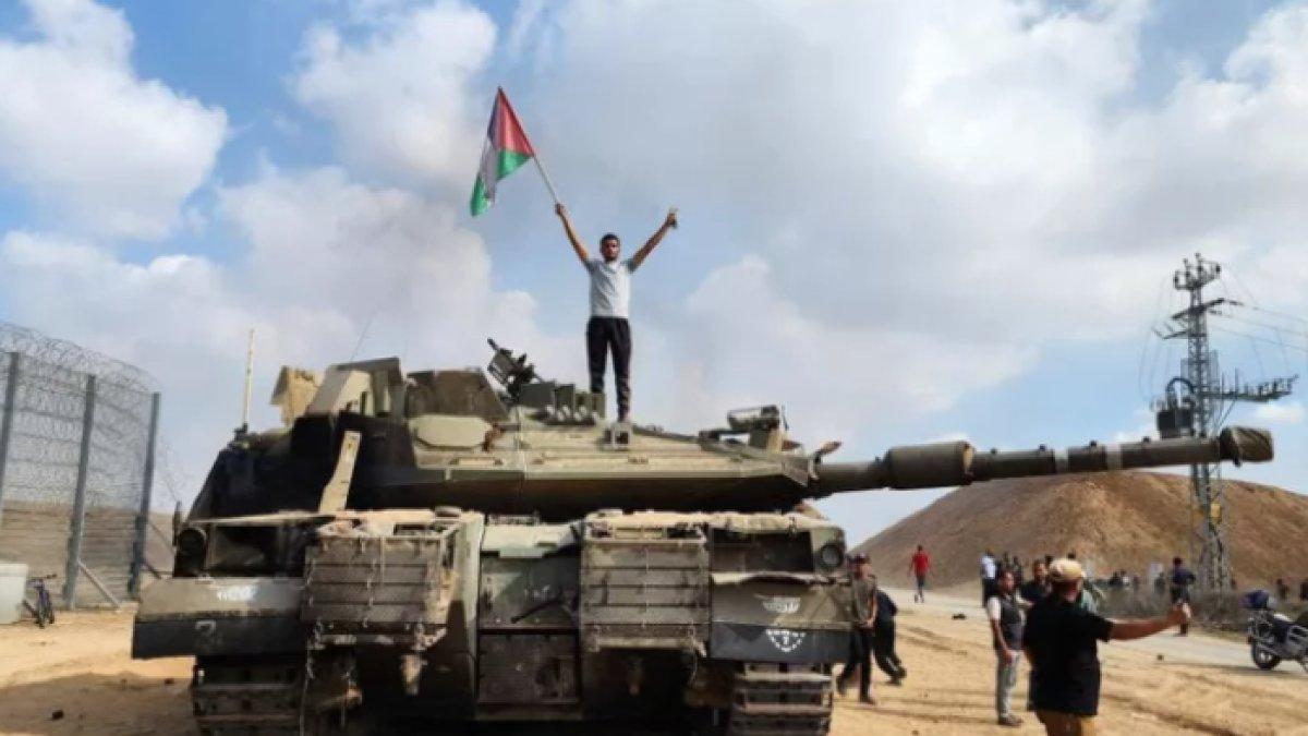 Pasukan Hamas klaim berhasil pukul mundur tentara Israel, sejumlah tank rusak dihancurkan Hamas