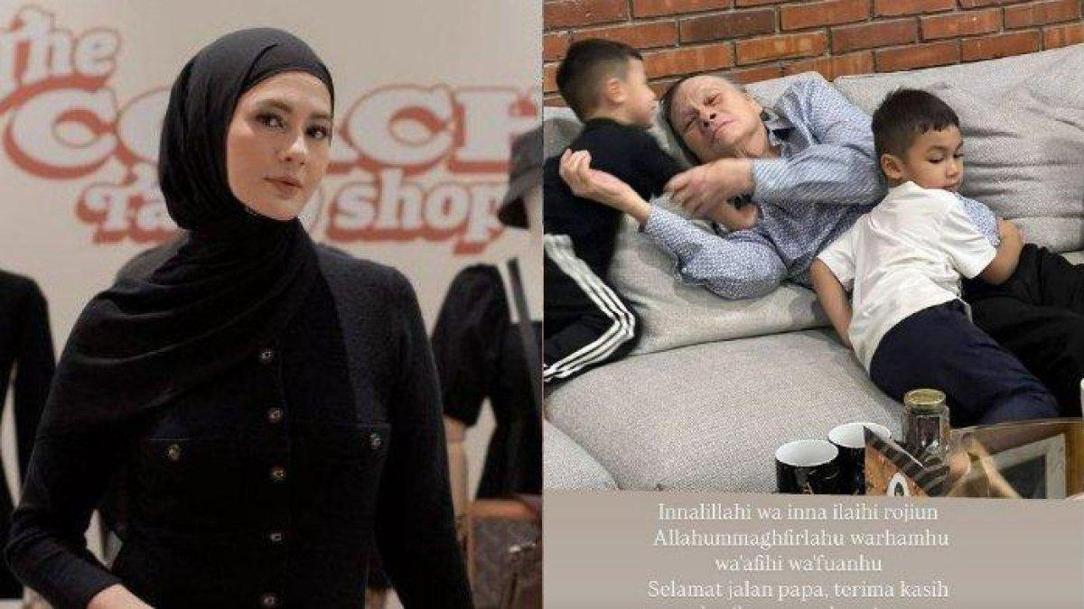 Paula Verhoeven mengucapkan bela sungkawa untuk ayah Baim Wong.