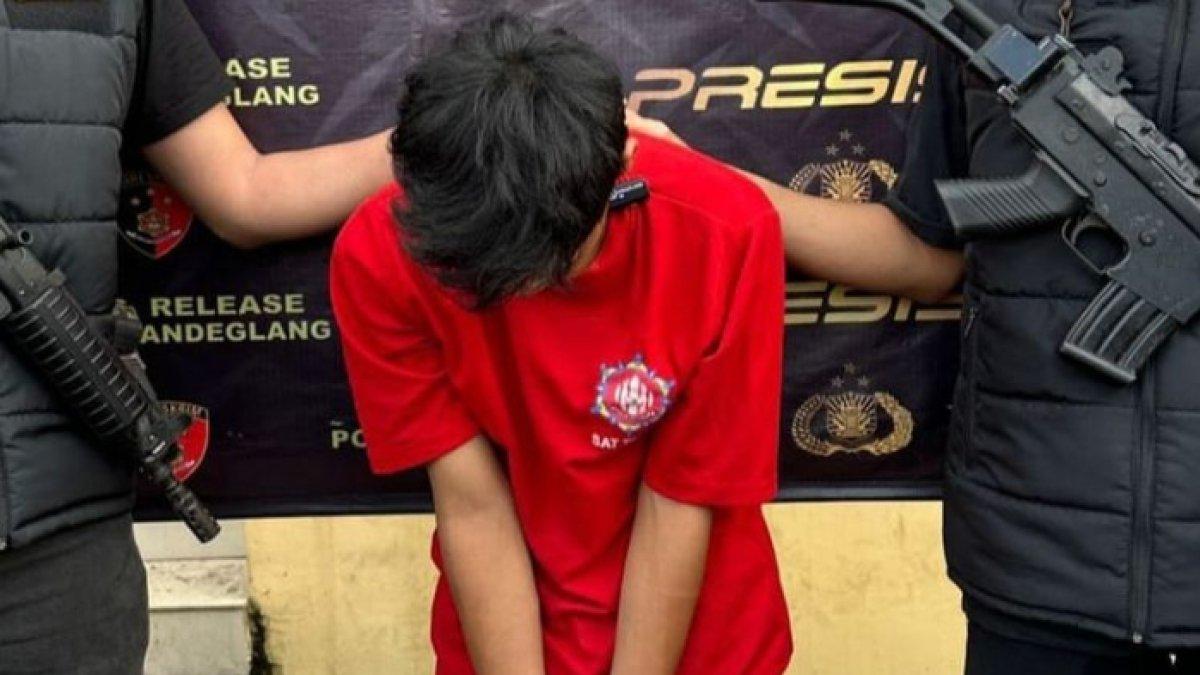 Pelaku pembunuhan yang menewaskan pemilik warung di Pandeglang, Banten