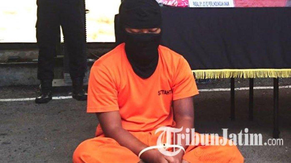 Pelaku pencabulan anak tiri di Kediri