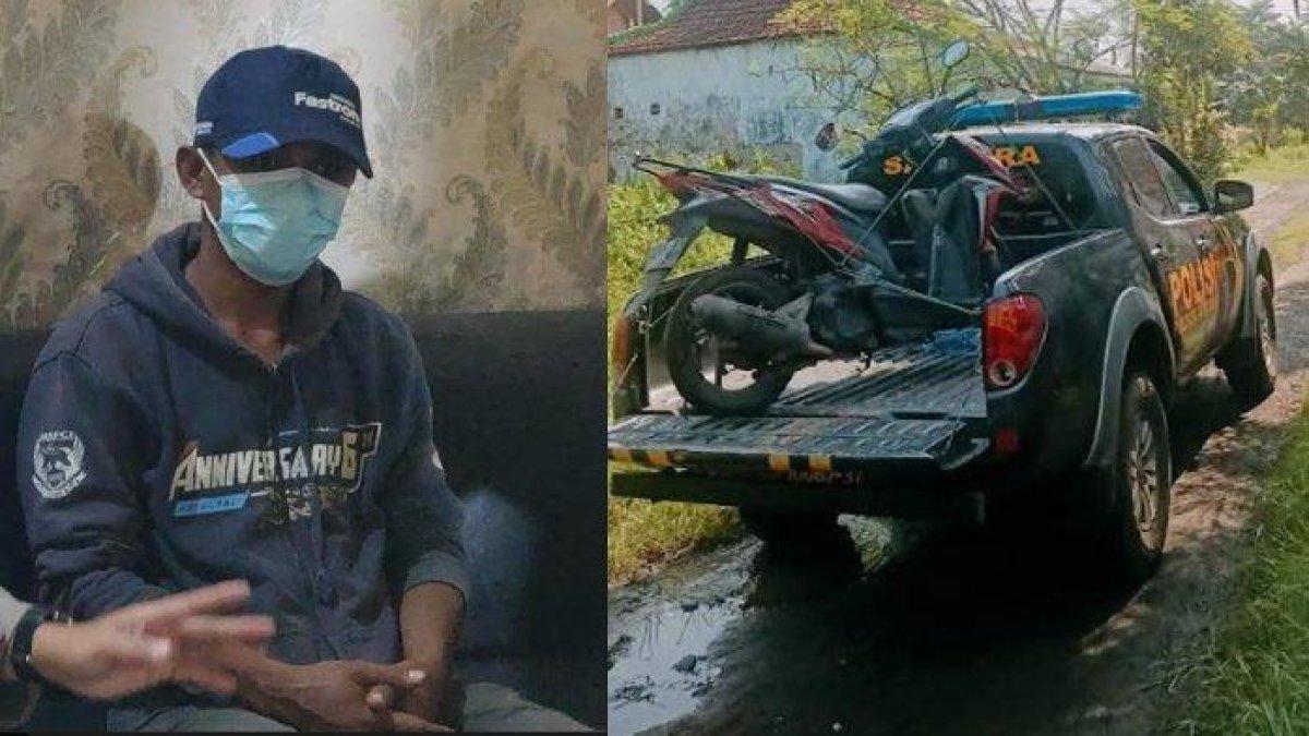 Pelaku pencurian celana dalam.
