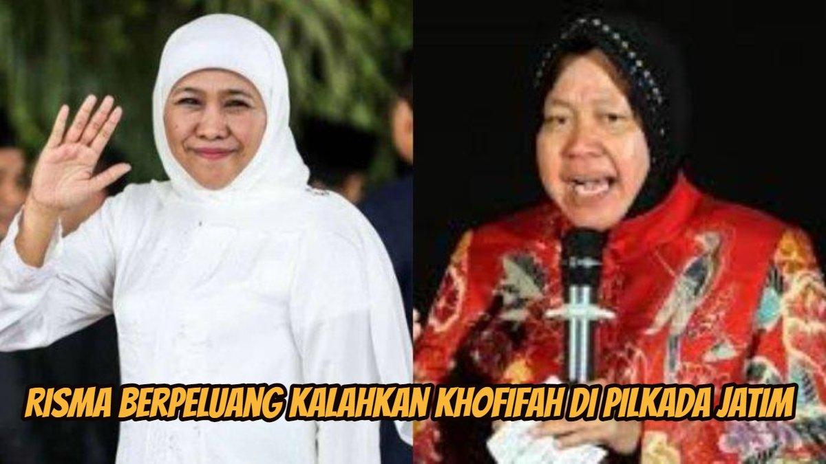 Peluang Risma kalahkan Khofifah di Pilkada Jatim 2024