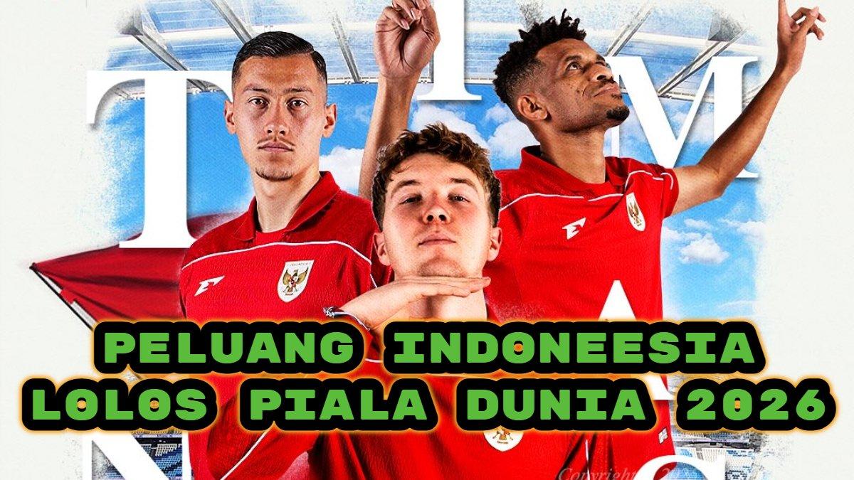 TIMNAS INDONESIA - Foto tangkapan layar dari Instagram @timnasindonesia. Peluang skuad garuda lolos Piala Dunia 2026.