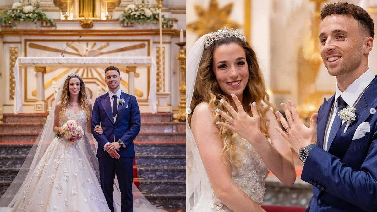 DIOGO JOTA MENINGGAL - Foto kolase pernikahan Diogo Jota diambil dari Instagram @diogoj_18. Pemain Liverpool Diogo Jota meninggal, baru 2 minggu menikah