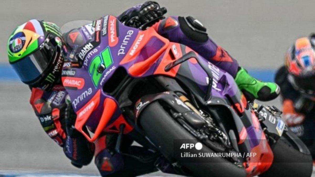Pembalap Prima Pramac, Franco Morbidelli, tampil menjanjikan pada hari pertama MotoGP Malaysia 2024.