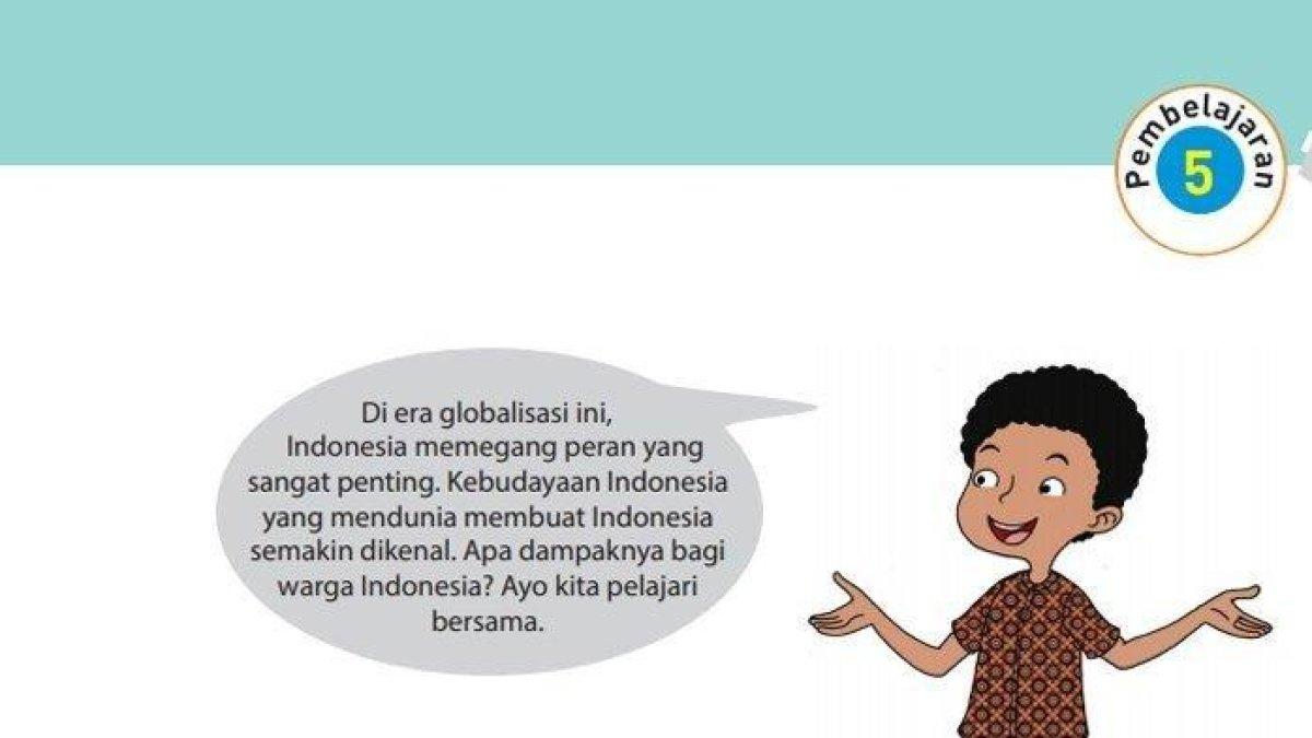 Pembelajaran 5 subtema 1 tema 4 kelas 6