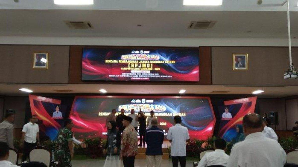 PROGRAM BUPATI LEBAK - Pemerintah Kabupaten Lebak, menggelar Musrenbang Rencana Pembangunan Jangka Menengah Daerah (RPJMD) 2025-2029.