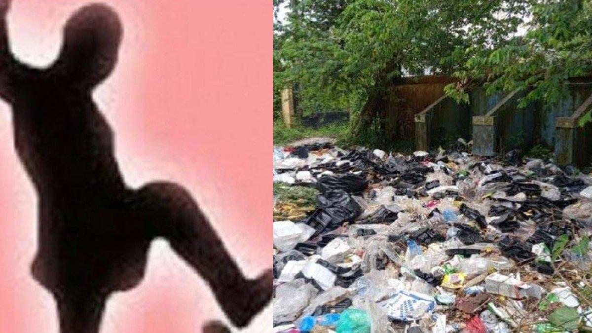 Pemuda di Kendari nekat dorong teman ke sungai penuh sampah