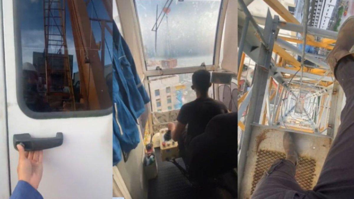 Pemuda ini kerja bertaruh nyawa jadi operator crane, beberkan caranya ibadah dan buang air di ketinggian.