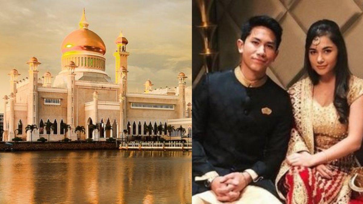 Penampakan mewahnya Istana Nurul Iman di Brunei Darussalam, jadi lokasi pernikahan Pangeran Mateen dan Anisha Rosnah