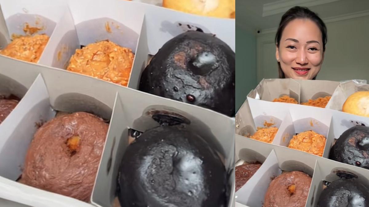 DONAT PINKAN MAMBO - Penampakan donat Pinkan Mambo seharga 200 ribu