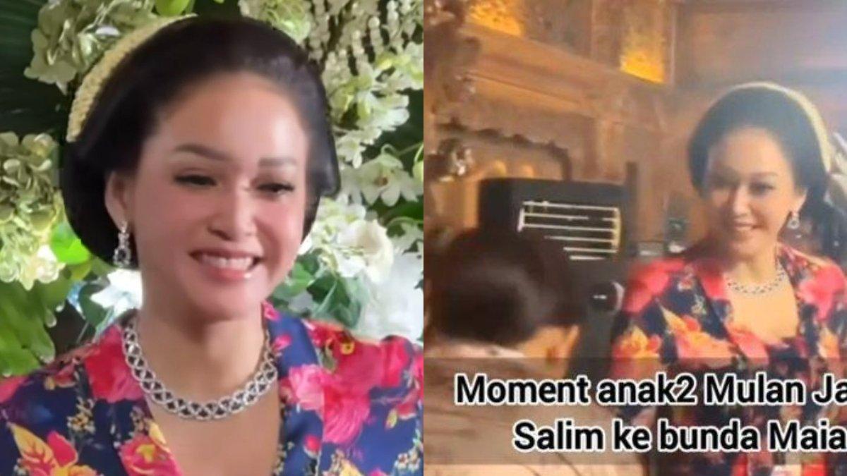 ACARA SIRAMAN AL- Penampilan Maia Estianty dalam prosesi siraman jelang pernikahan Al Ghazali dan Alyssa Daguise dan sikap Anak Mulan Jameela saat bertemu Maia Estianty di Siraman Al Ghazali, El Rumi dan Dul Jaelani ikut bereaksi