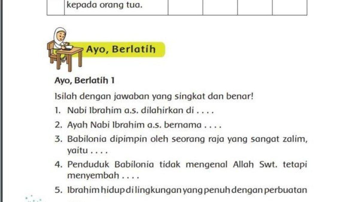 Pendidikan Agama Islam (PAI) kelas 3 SD