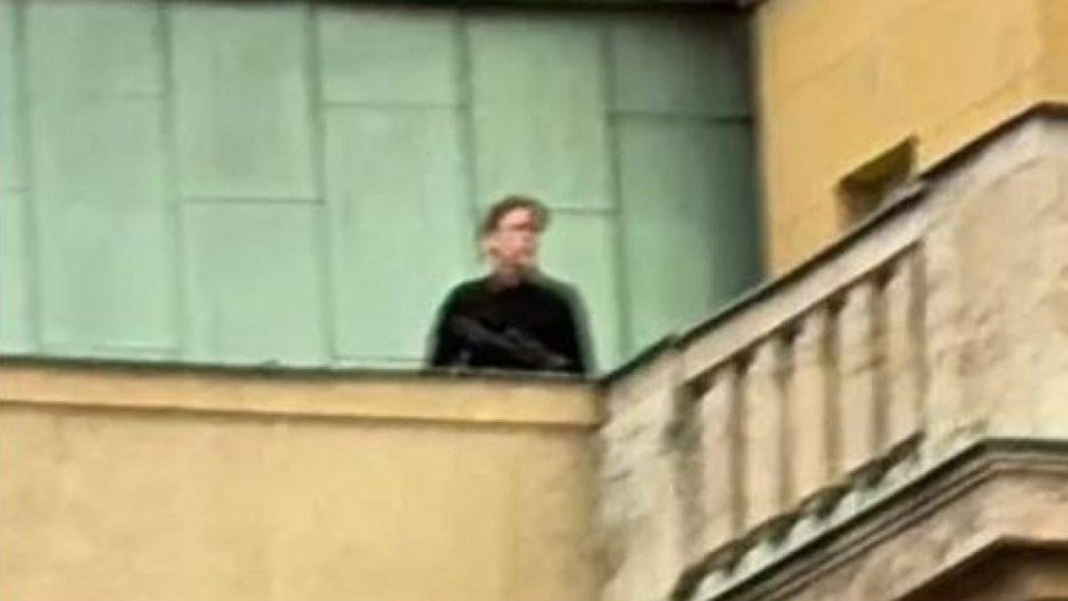 Penembakan masal terjadi Jan Palach Square, Fakultas Filsafat Universitas Charles di Praha