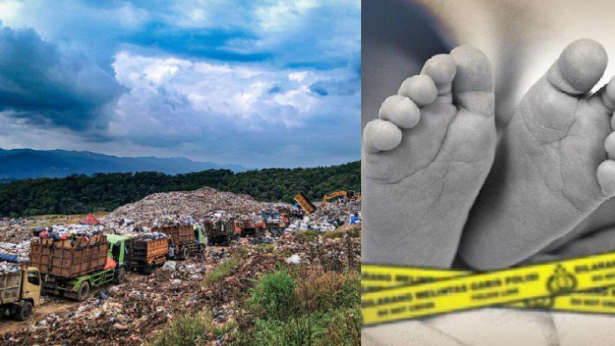 Penemuan mayat bayi di tumpukan sampah
