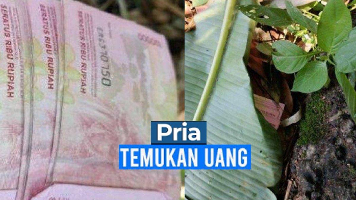 Penemuan uang Rp 5,4 Juta yang ditutup daun pisang dekat Kuburan cina viral di media sosial.