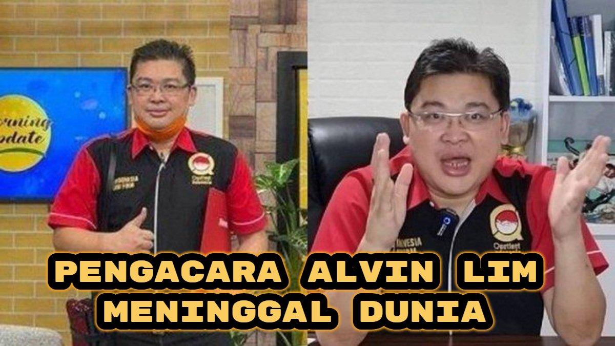 Kabar duka, pengacara kenamaan Alvin Lim meninggal dunia pada Minggu (5/1/2025).