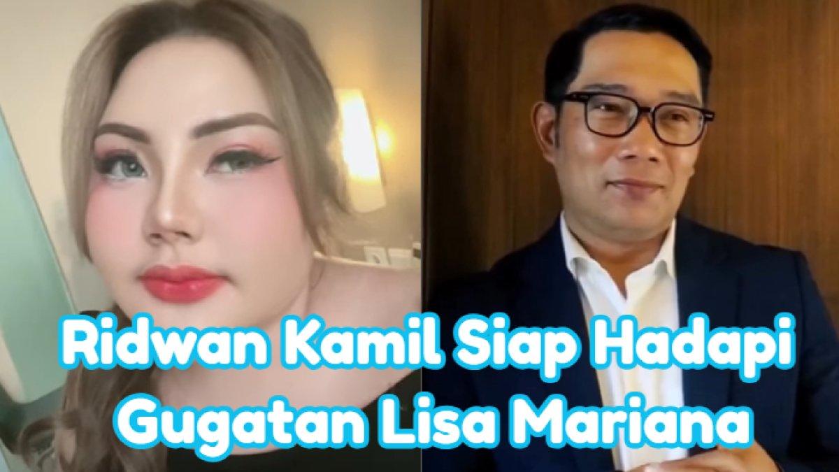 LISA GUGAT RK - Potret Lisa Mariana dan Ridwan Kamil diambil dari Instagram pada Rabu (7/5/2025). Pengacara pastikan Ridwan Kamil siap menghadapi gugatan perdata dari Lisa Mariana.