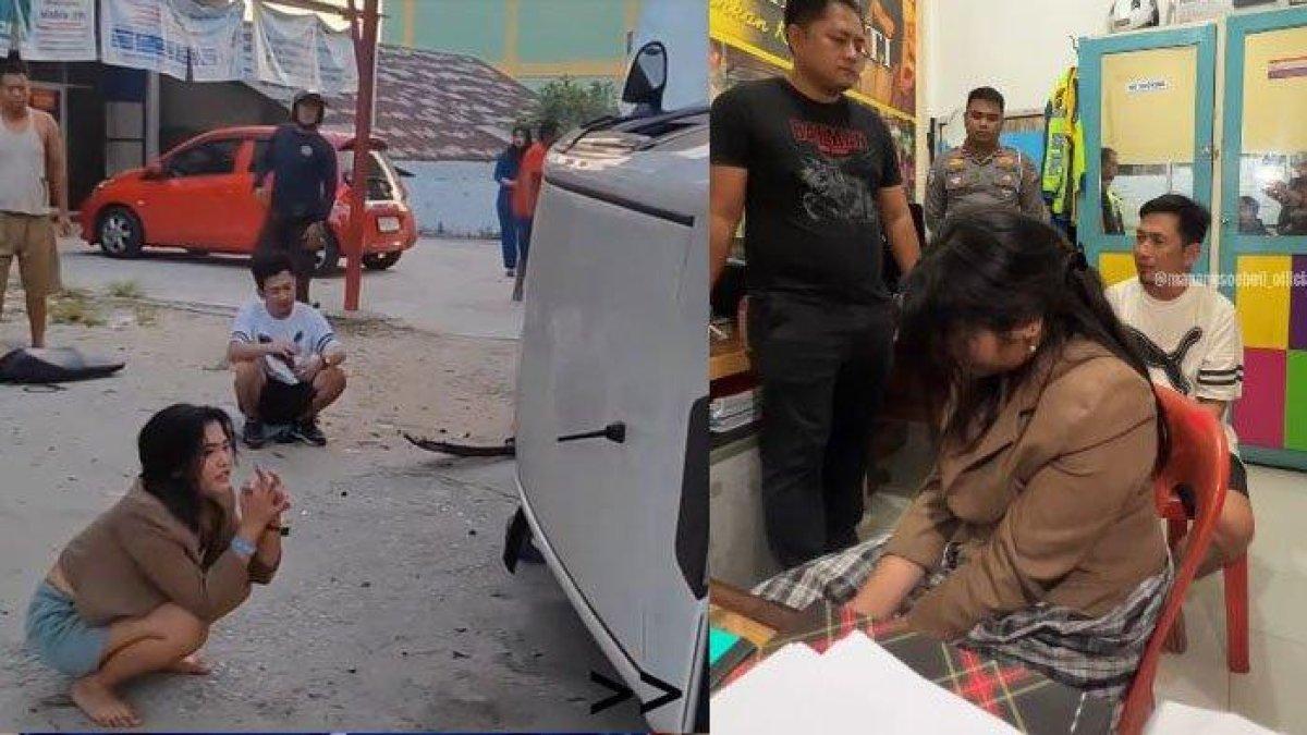 Pengakuan Lidia, Wanita di Dalam Mobil yang Tabrak Sekeluarga di Pekanbaru