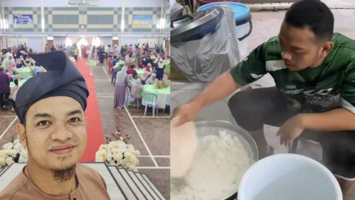 Pengantin Malaysia dirugikan oleh pihak katering yang tak datang, keluarga memasak bersama