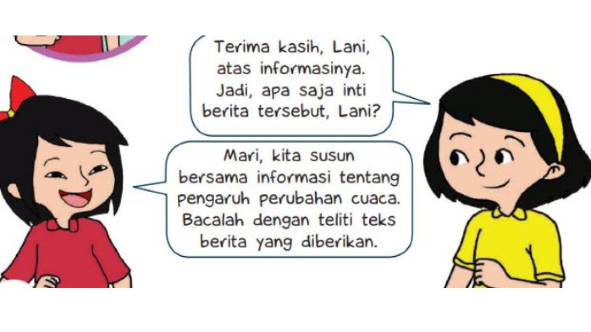 Cuaca panas berpengaruh terhadap kegiatan menjemur pakaian basah. Pakaian yang kita jemur akan cepat kering.