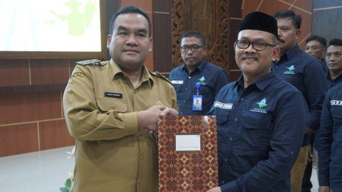 PROGRAM BUPATI BLORA - Pengukuhan Komisi Irigasi di Gedung Bapperida Lantai 2, Selasa (27/5/2025).